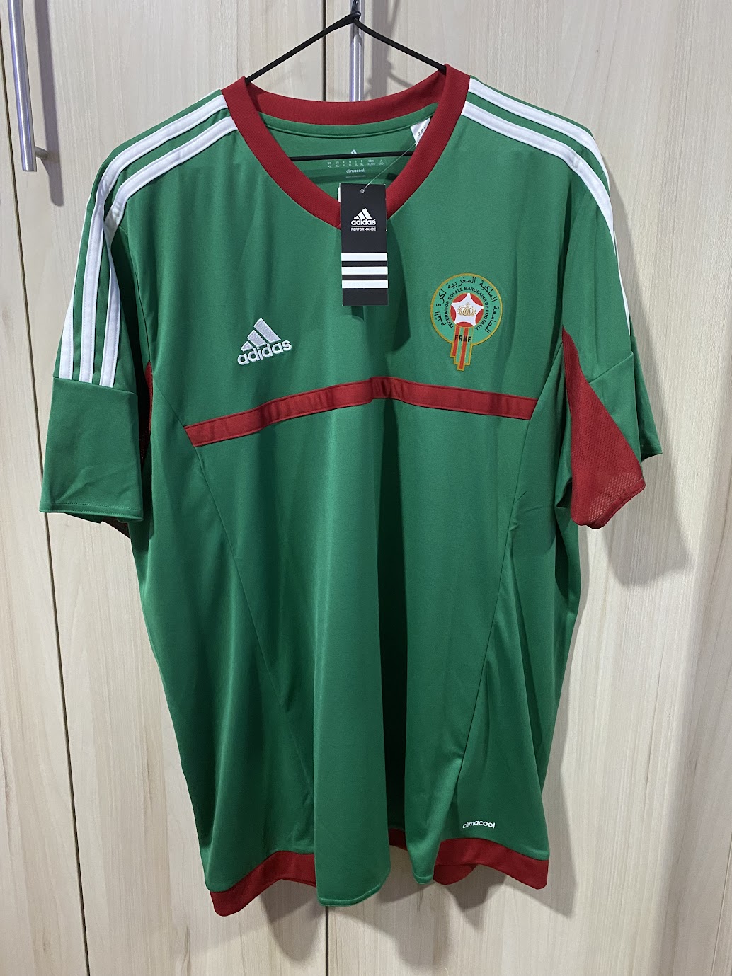 Camisa Marrocos Away 2015 - Tamanho XL (59x78 cm)