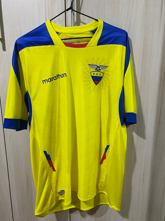 Camisa Equador Home 2014 - Tamanho 2GG (58x78 cm)