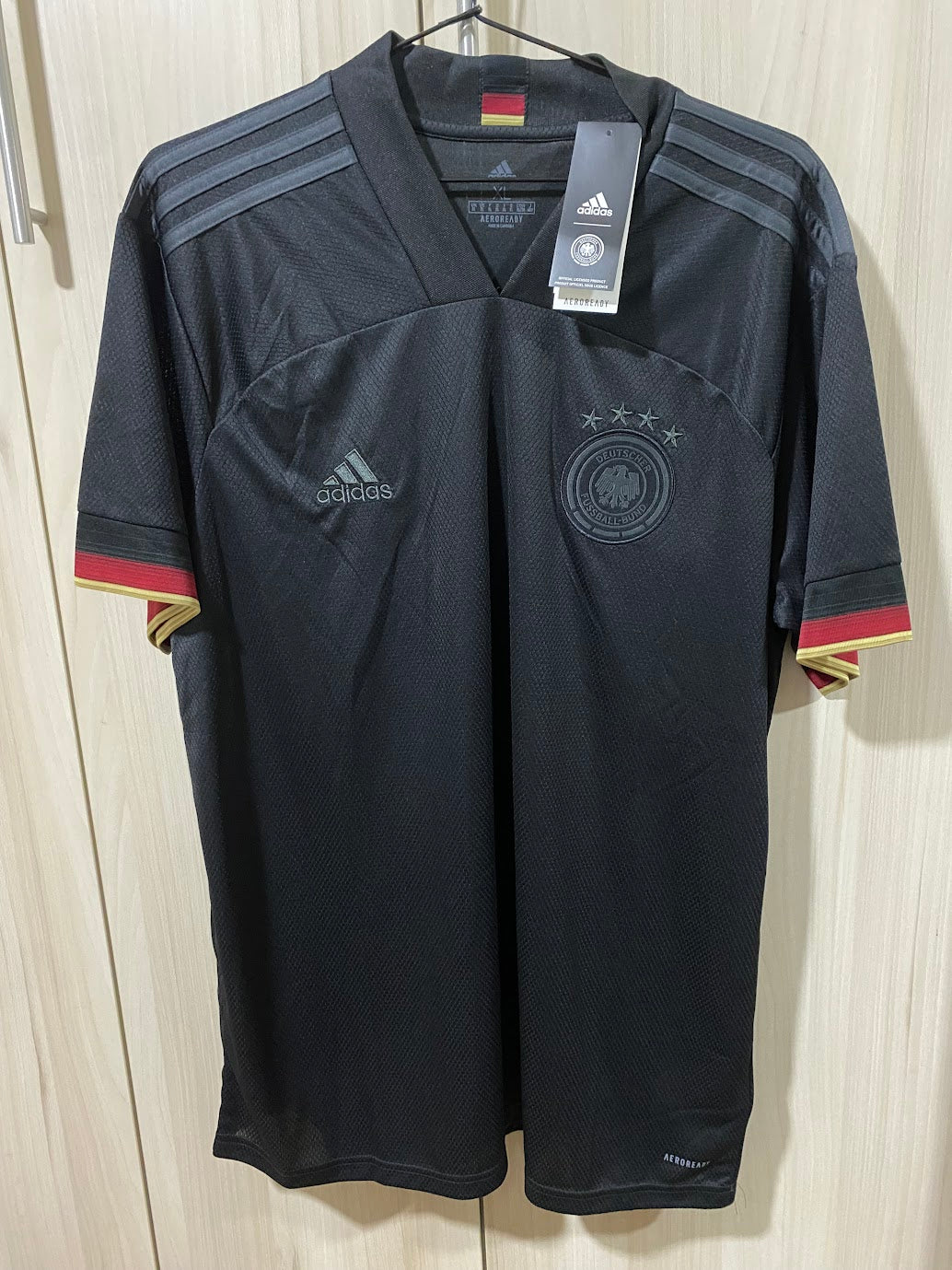 Camisa Alemanha Away 2020 - All Black - Tamanho XL (58x78 cm)