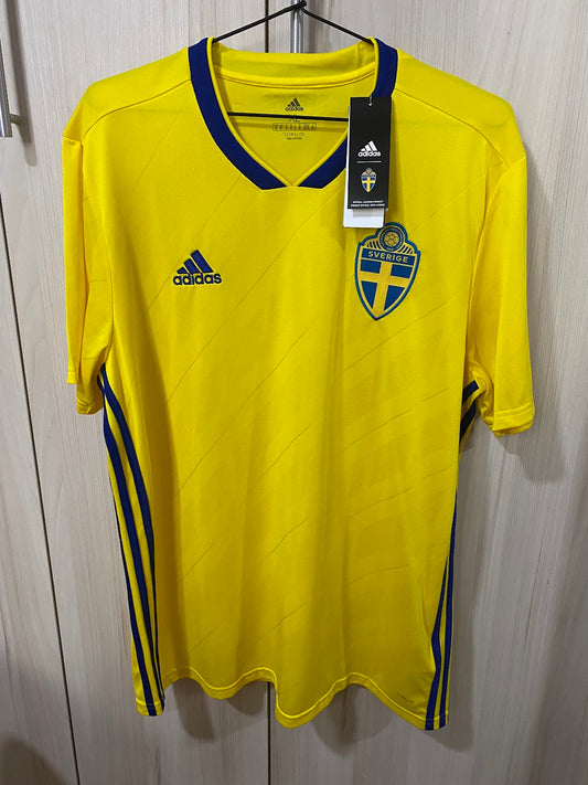 Camisa Suécia Home 2019 - Tamanho GG (59x79 cm)