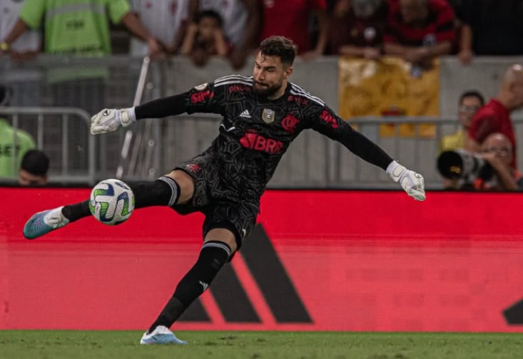 Very Rare Flamengo Goalkeeper Shirt - Agustín Rossi - Unique - Game