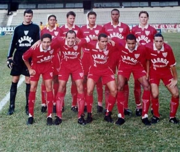 Camisa Do Mogi Mirim De Jogo Paulista 1999 - Toda em Pinturas