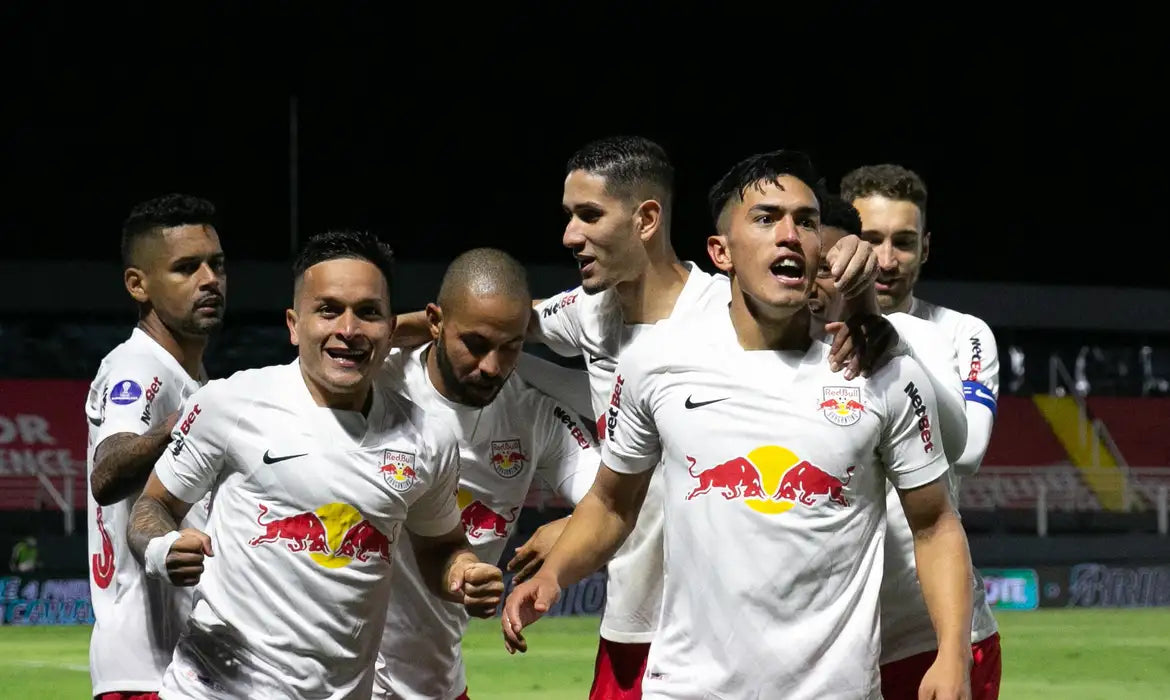 Camisa Red Bull Bragantino - De Jogador - Copa Sul-Americana