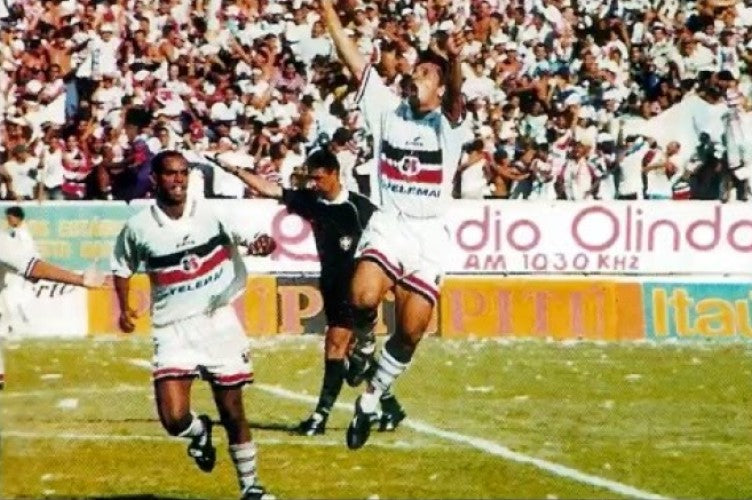 Linda Camisa Do Santa Cruz - 1999 - Acesso Série A - Usada Em Jogo