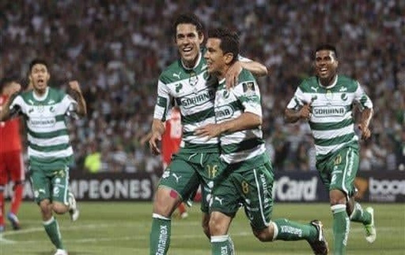 Linda Camisa do Santos Laguna - México - Jogo - Concacaf Champions League 2012