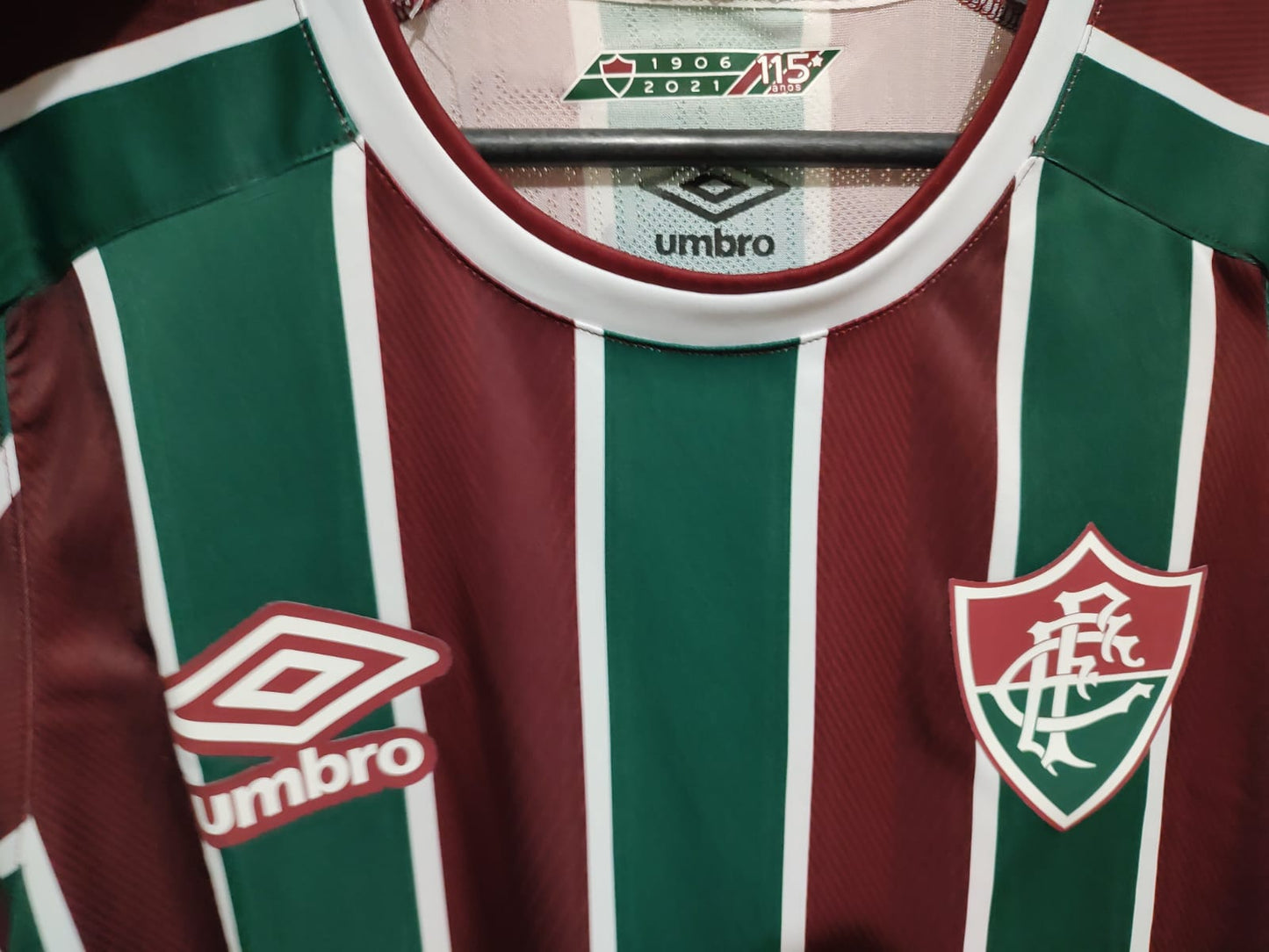 Camisa Masculina Umbro Fluminense Of.1 2021