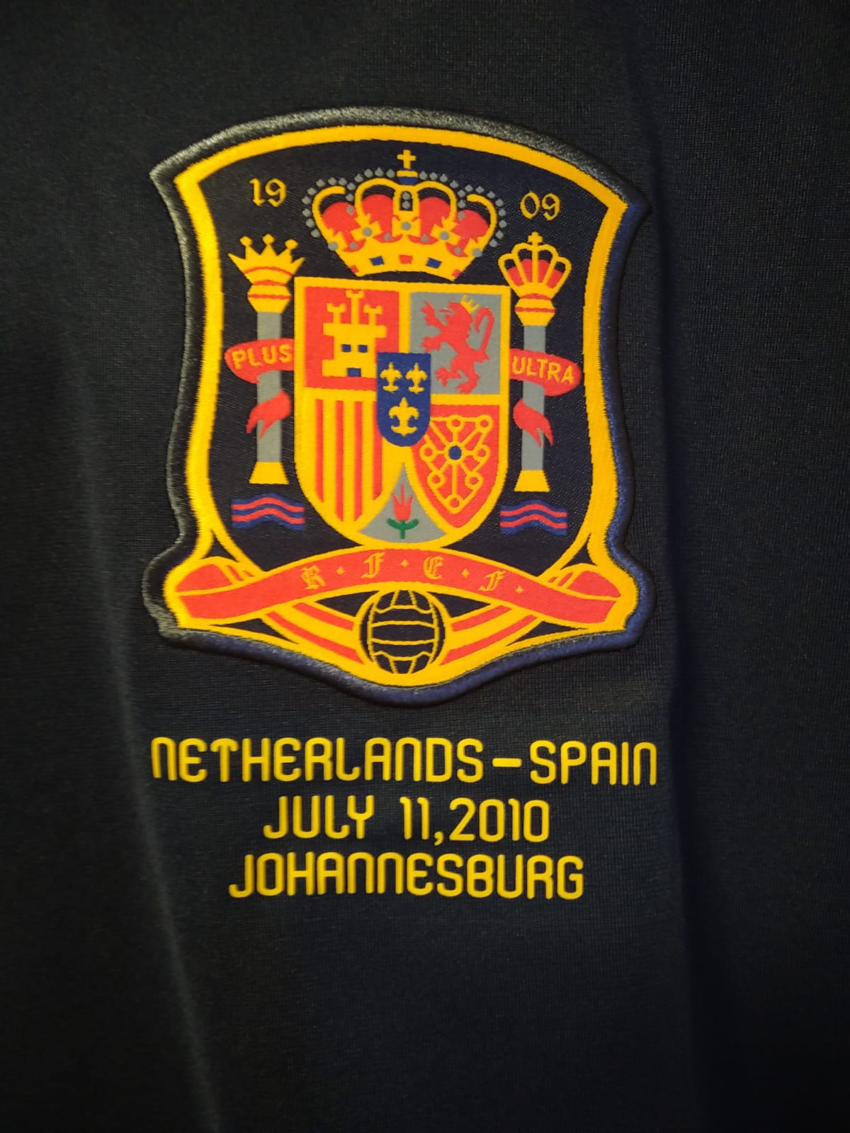 Camisa Espanha Final Copa 2010  (de loja na etiqueta)