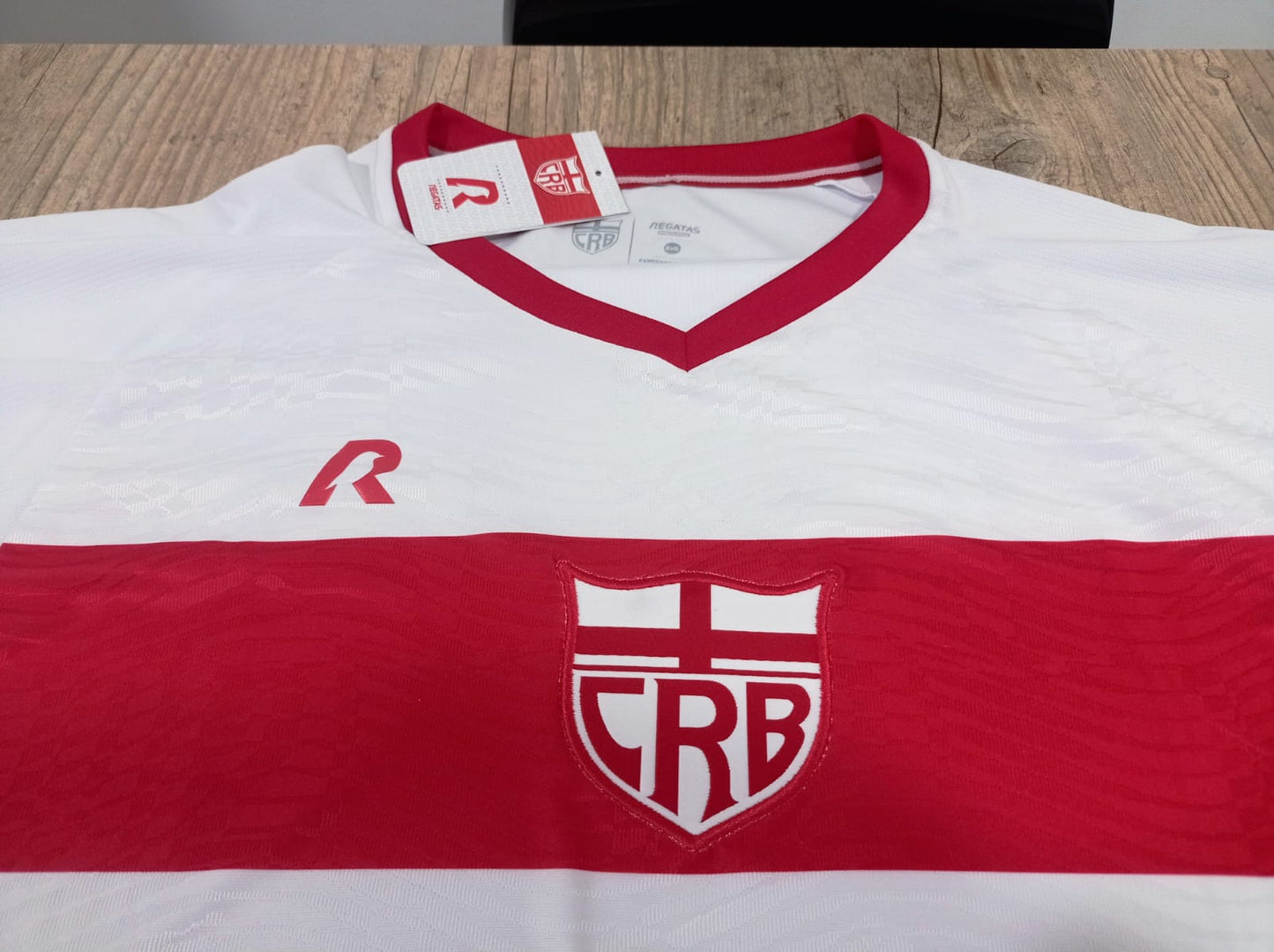 Camisa CRB Jogo 1 2022 Branco 110 anos