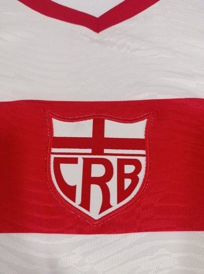 Camisa CRB Jogo 1 2022 Branco 110 anos