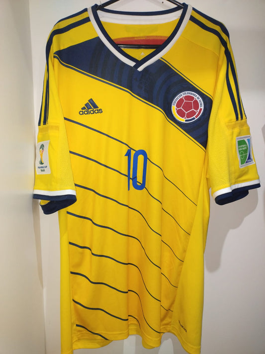 Camisa Colombia Copa do Mundo 2014 - James