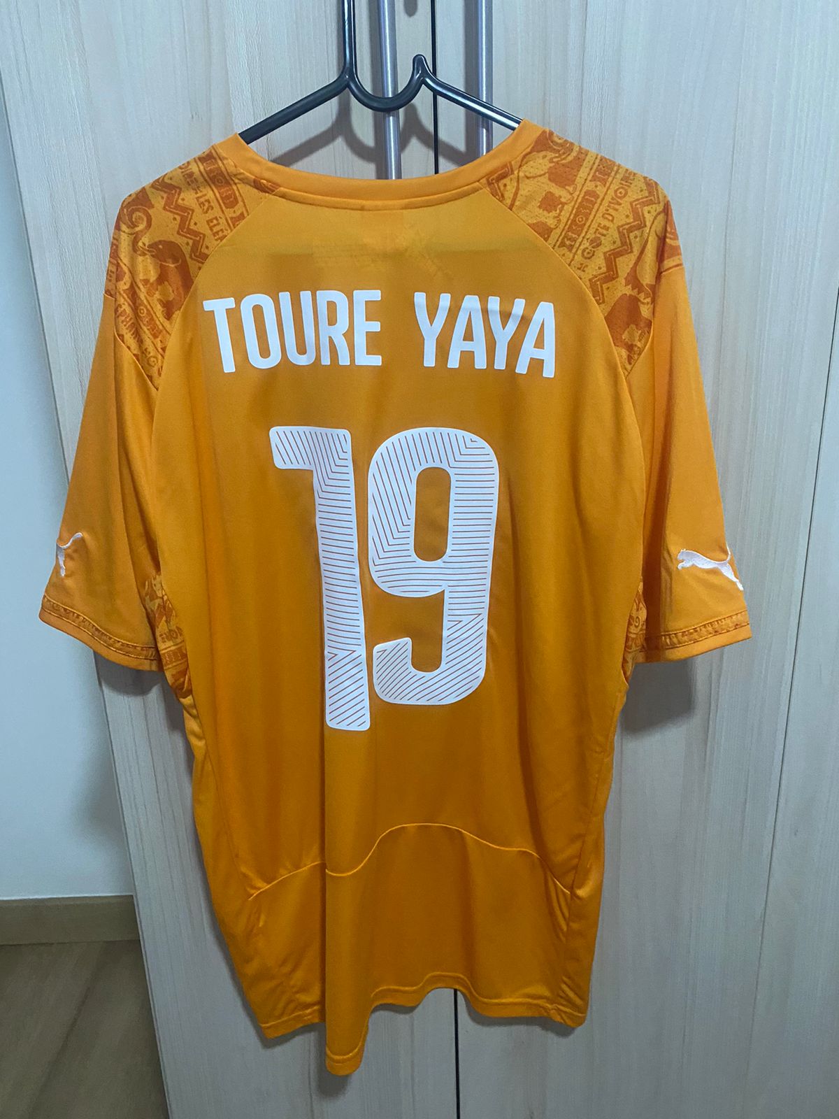 Camisa seleção Costa do Marfim Toure Yaya