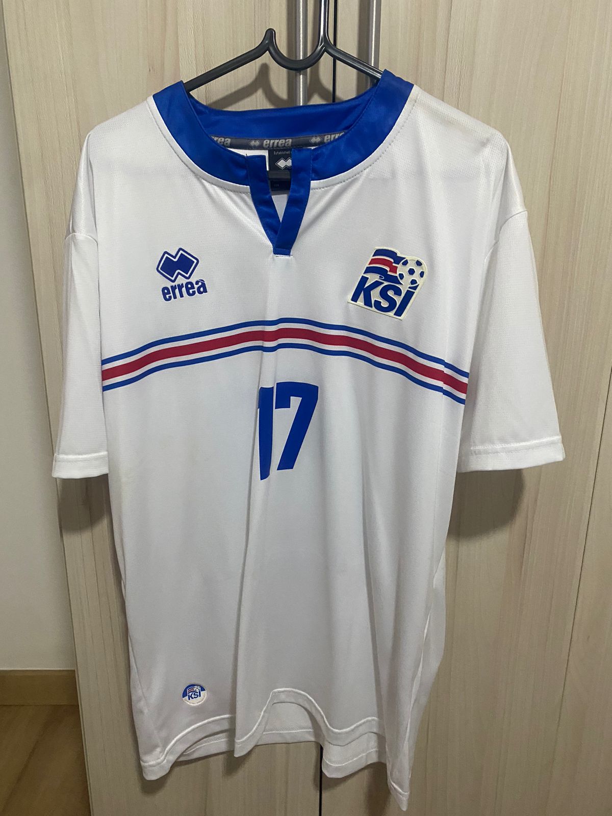 Camisa Seleção Islandesa de Futebol 2014