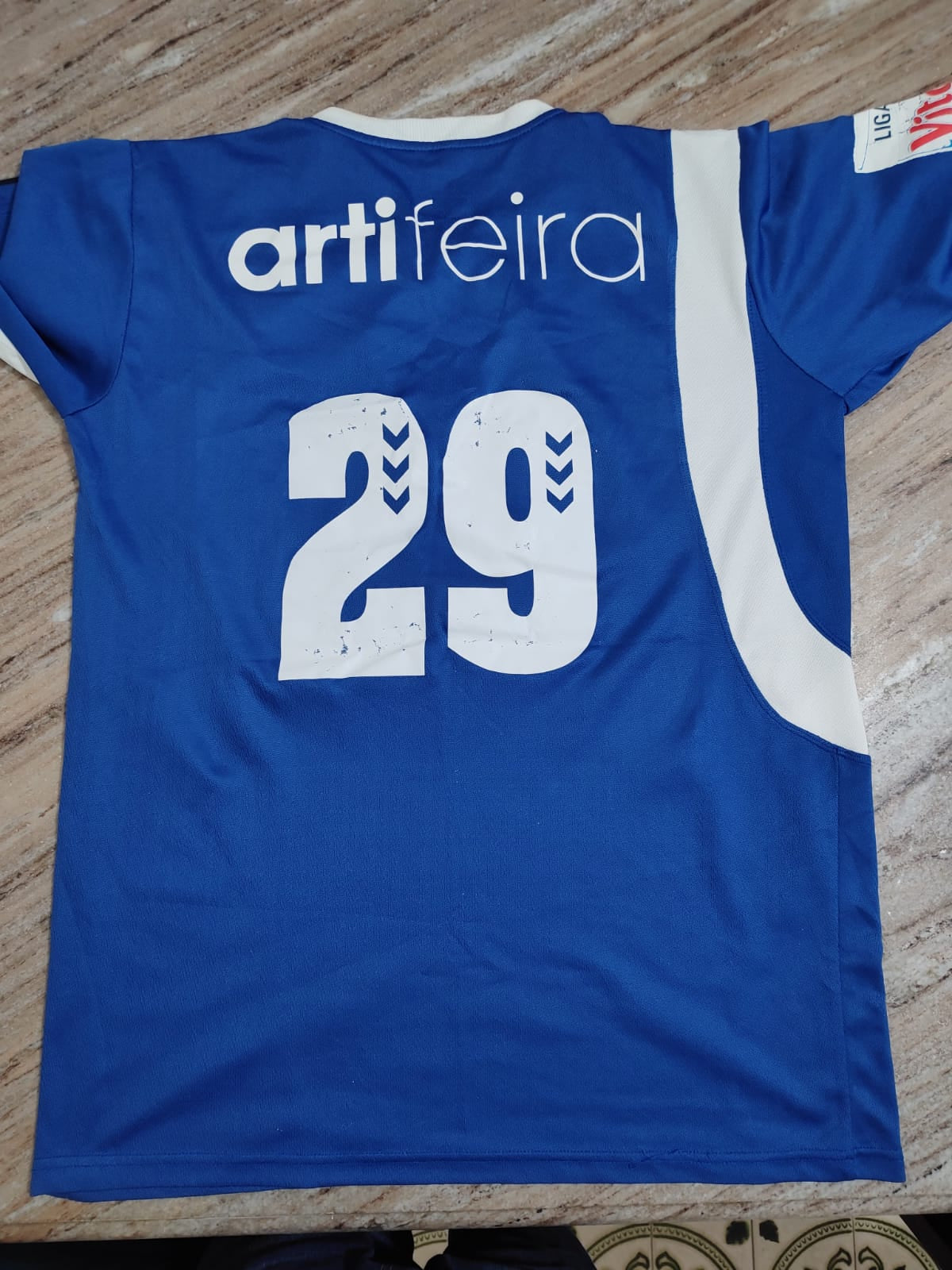 Camisa jogo Clube Deportivo Feirense/Portugal de jogo