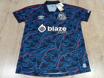 CAMISA MASC. UMBRO SANTOS OF.3 2023 tamanho G