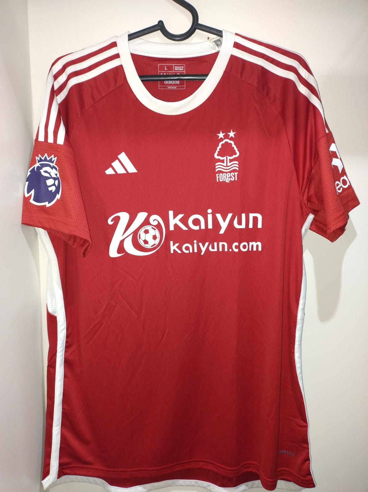 Camisa Nottingham Forest 2023-24 Adidas Premier League