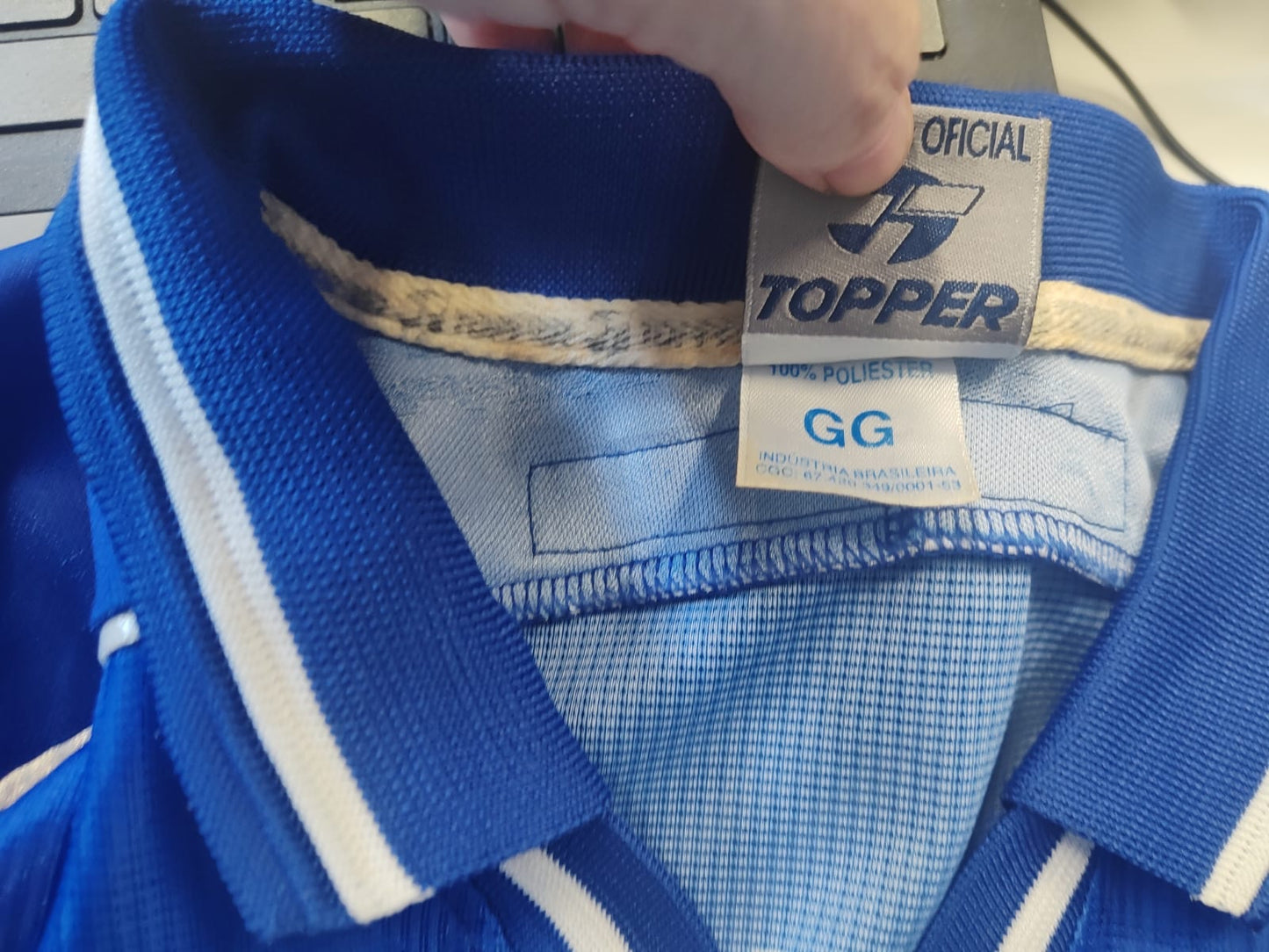 Camisa de jogo Cruzeiro 1999 de jogo