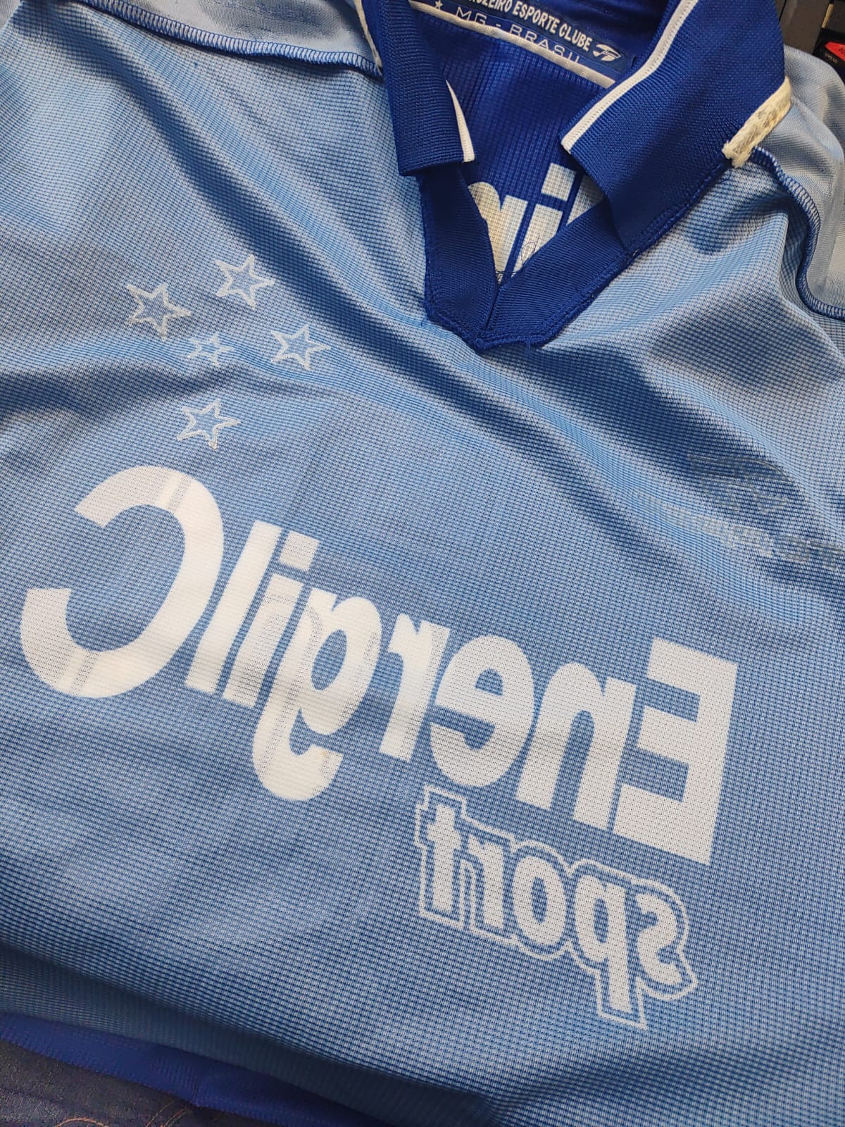 Camisa de jogo Cruzeiro 1999 de jogo