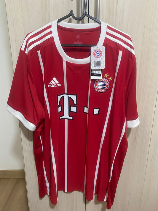 adidas 17-18 FC Bayern Munich Home Jersey AZ7961