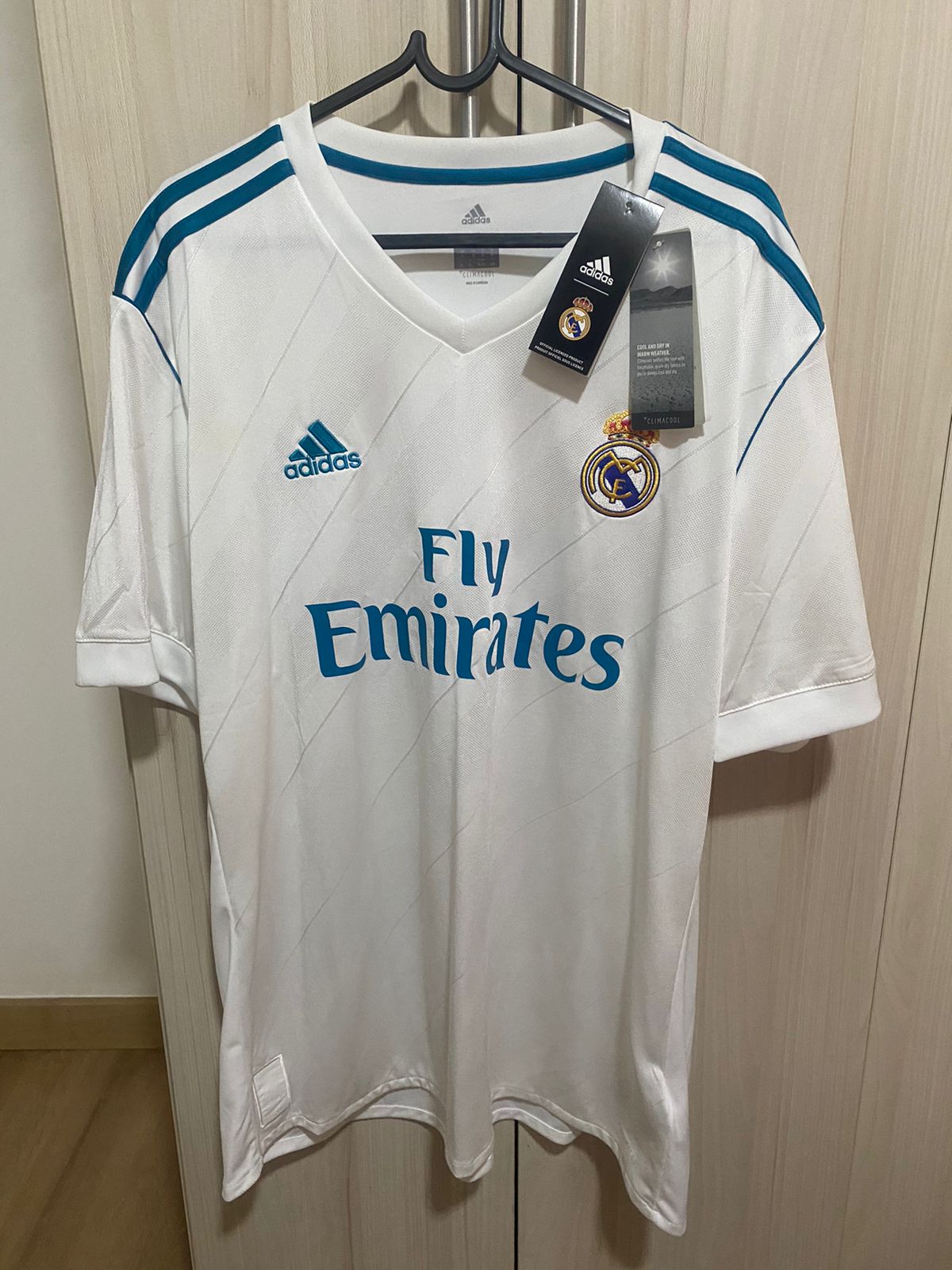 2017-18 Real Madrid adidas Home Shirt