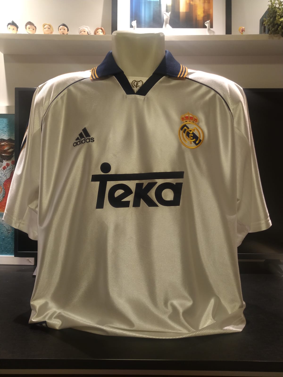 Camisa Real Madrid 1999 2000 Adidas