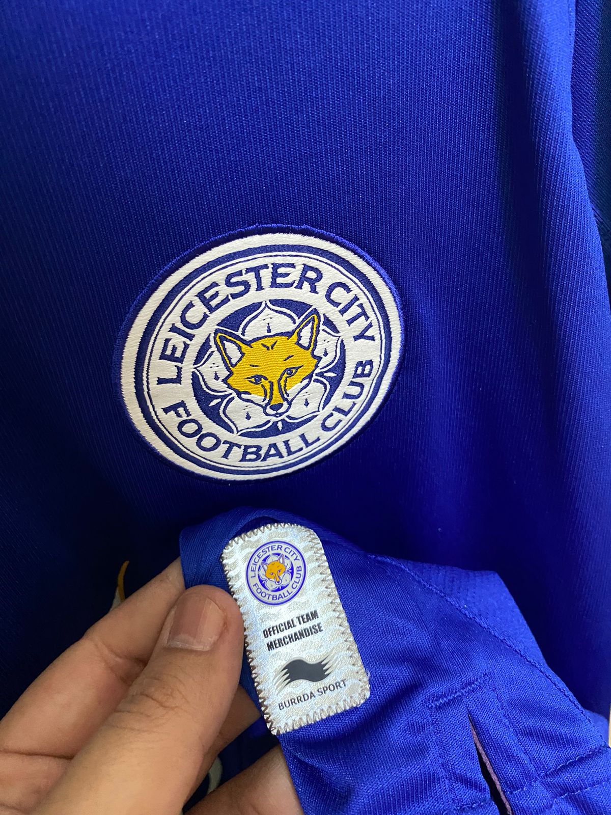 Camisa Leicester City 2011-2012 Burda