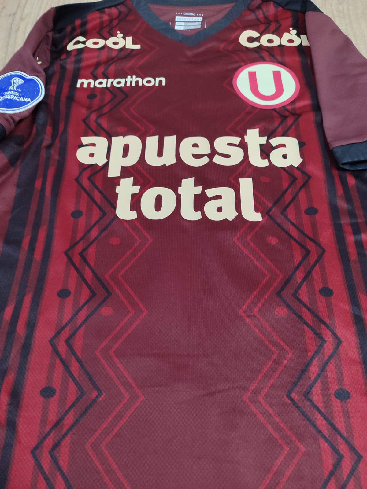 Camisa Universitario Peru Preparada para jogo temporada 2023 Sudamericana