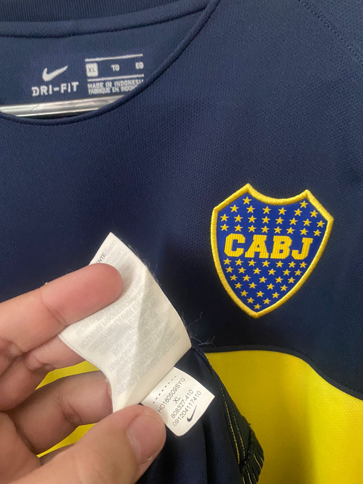 Camisa Nike Boca Juniors Home 16/17 808327-410 GG