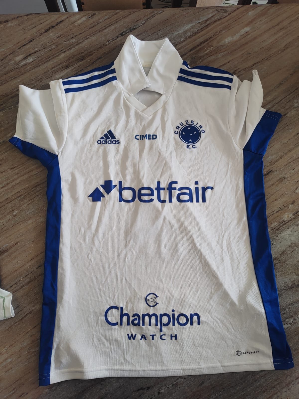 Camisa Cruzeiro preparada base tamanho M