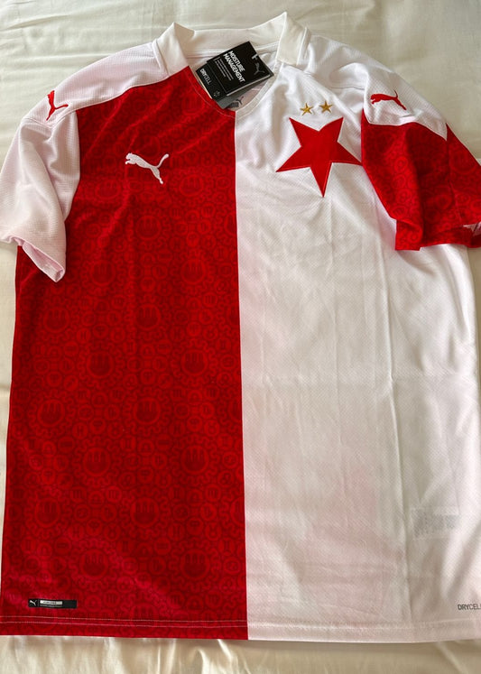 Camisa Slavia Praga 2021 Novas na etiqueta (com defeito)