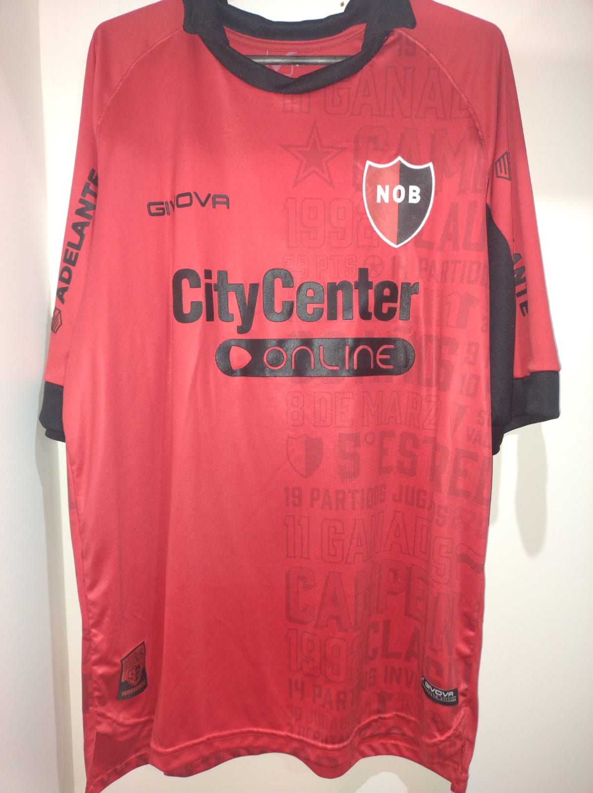 Camisa Newells Old Boys Suplente 2022 Givova