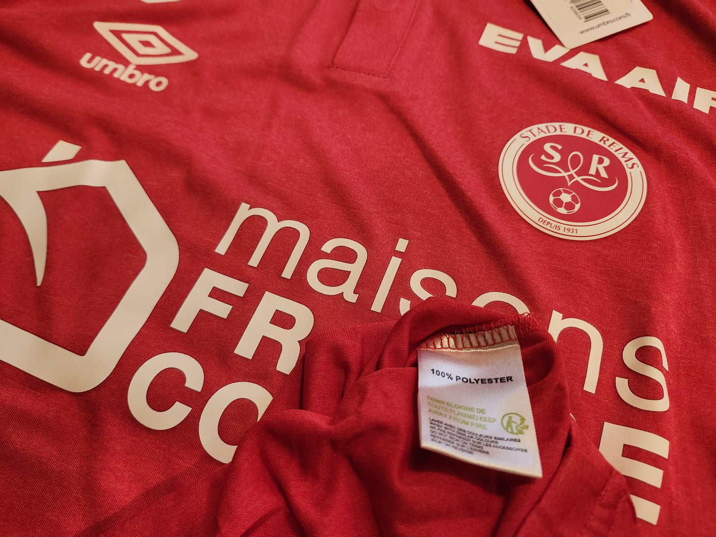 Camisa Stade de Reims 2019/2020