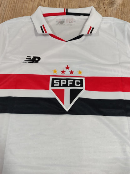 Camisa São Paulo I 24/25 s/n° Torcedor New Balance Masculina - Home