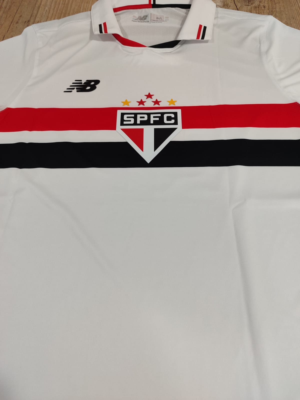 Camisa Home São Paulo FC 2024 - Versão Jogador Masculina