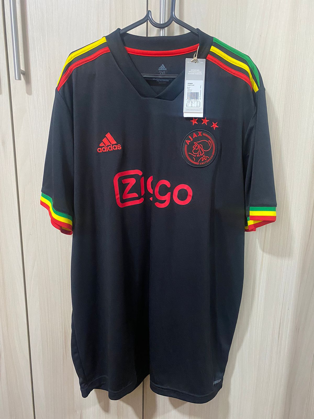 Camisa Ajax Away 2021-22 Three Little Birds