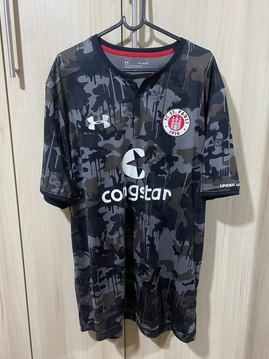 Camisa Saint Pauli Third 2017-2018 - XL (58x78 cm)