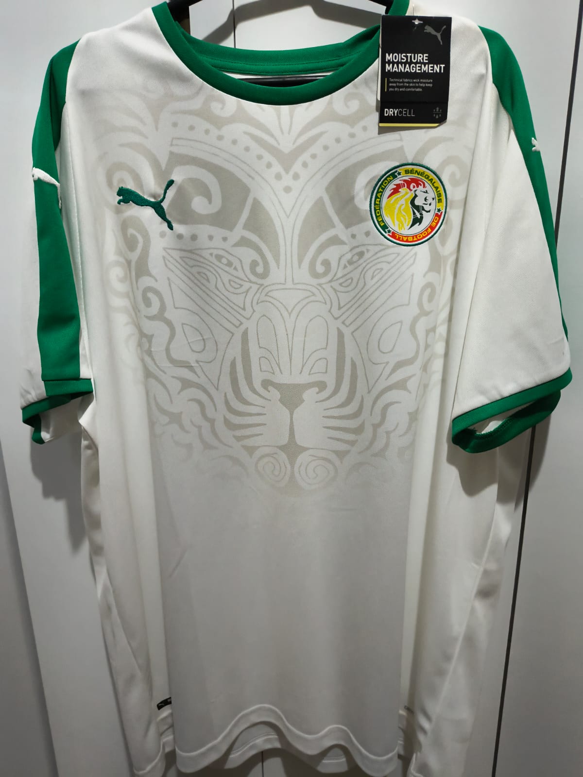 Camisa Senegal 2018 - Tamanho 2GG (60 x 80 cm) - Nova com Etiqueta