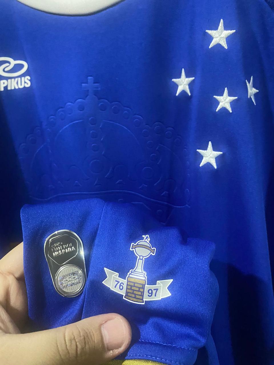 Camisa Cruzeiro Libertadores 2014 - Tamanho XXL (58x78 cm)