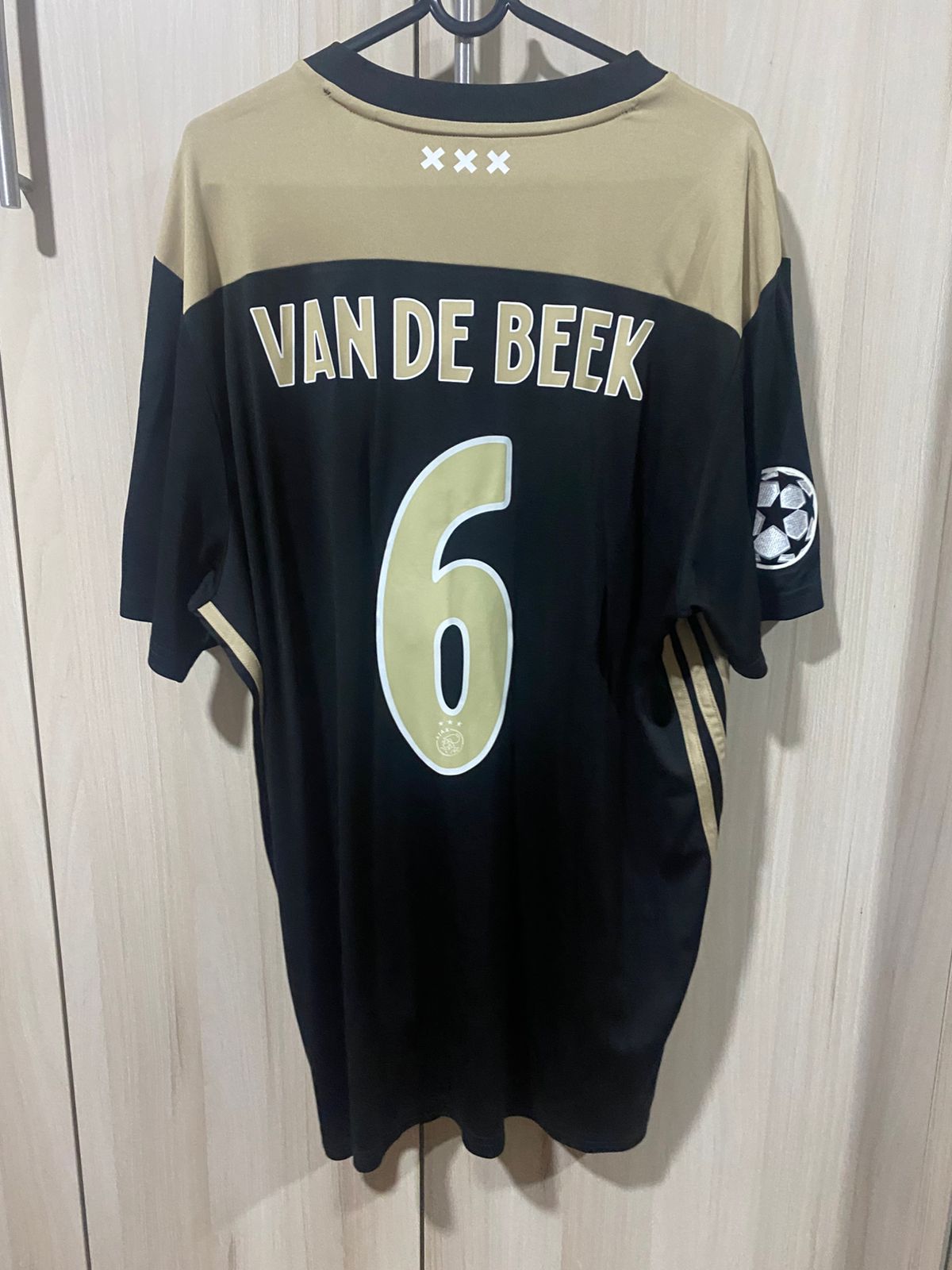 Camisa Ajax Third 2018/2019 (Personalizada Van de Beek)