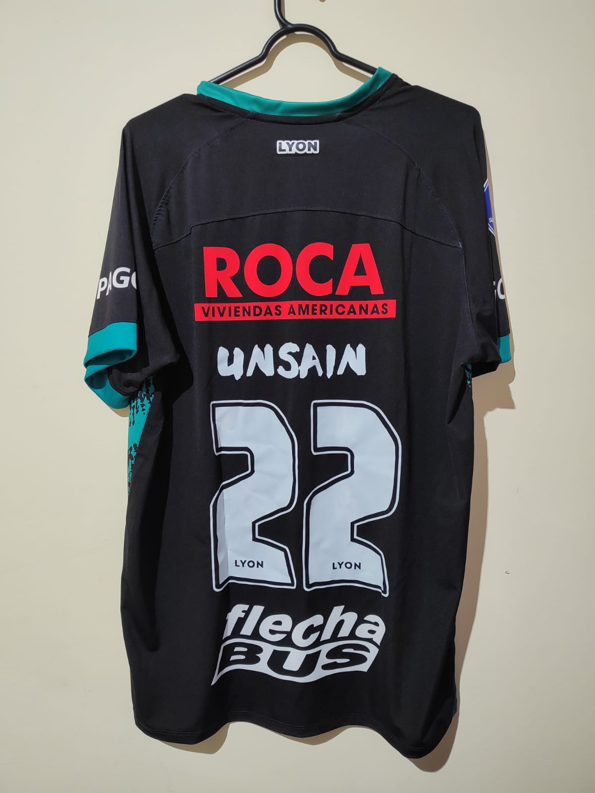 Camisa de Goleiro Defensa y Justicia – Sebastián Unsain 🟡🟢🧤