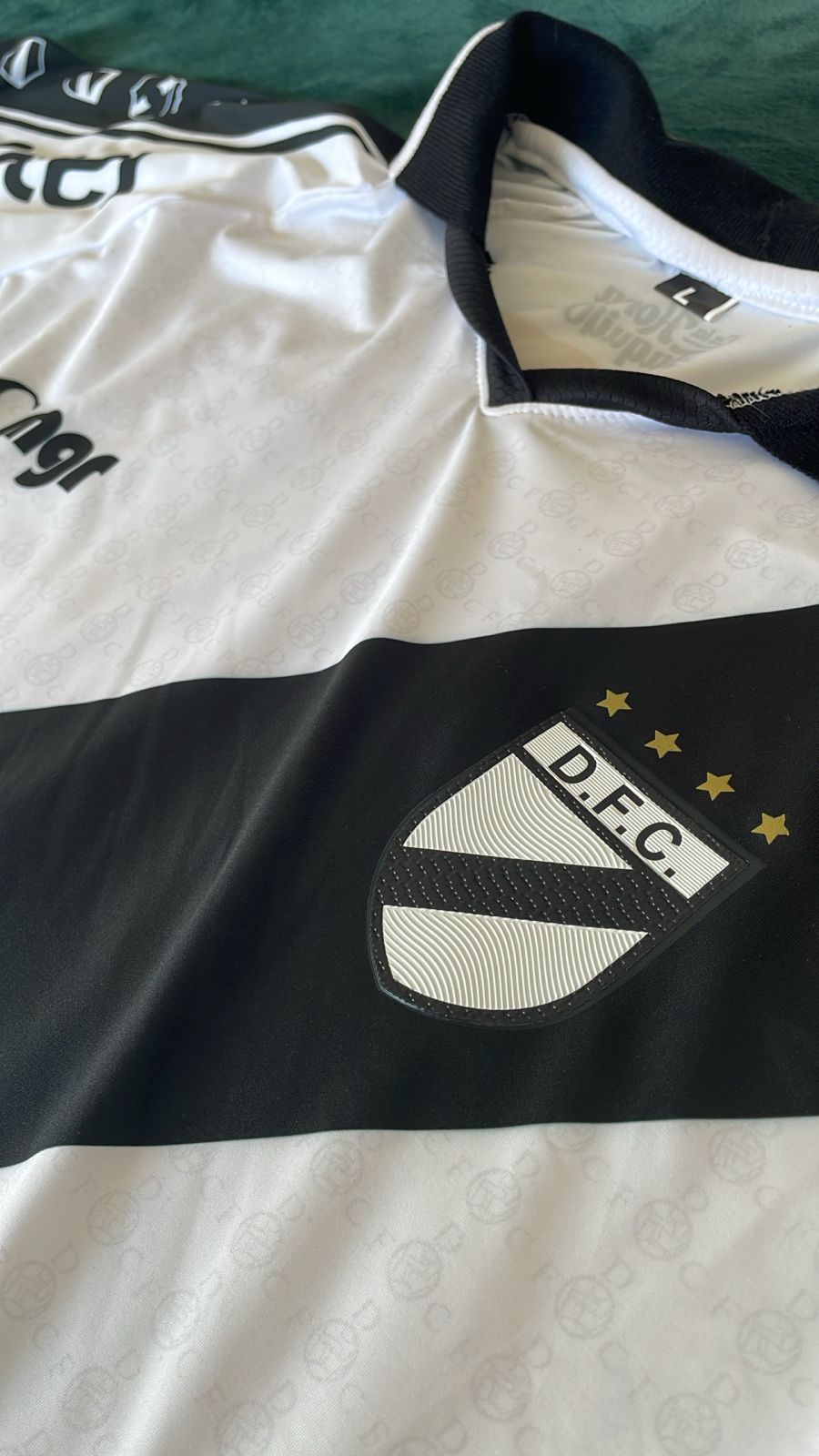 Camisa Danubio FC 2024 - Home - tamanho G - Uruguai