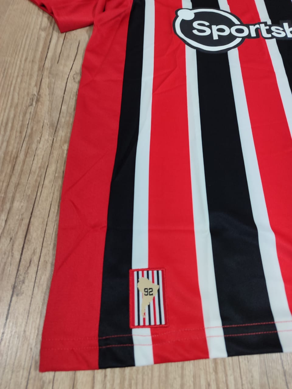 Adidas Sao Paulo II HT7265 Striped T-Shirt new and original 2023