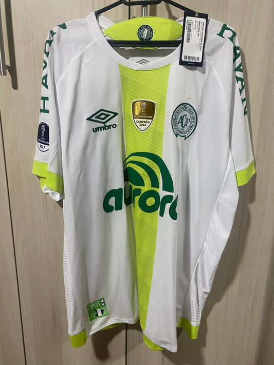 Camisa Chapecoense 2017 Away - Personalizada Neto com Patch de Campeão da Sul-Americana