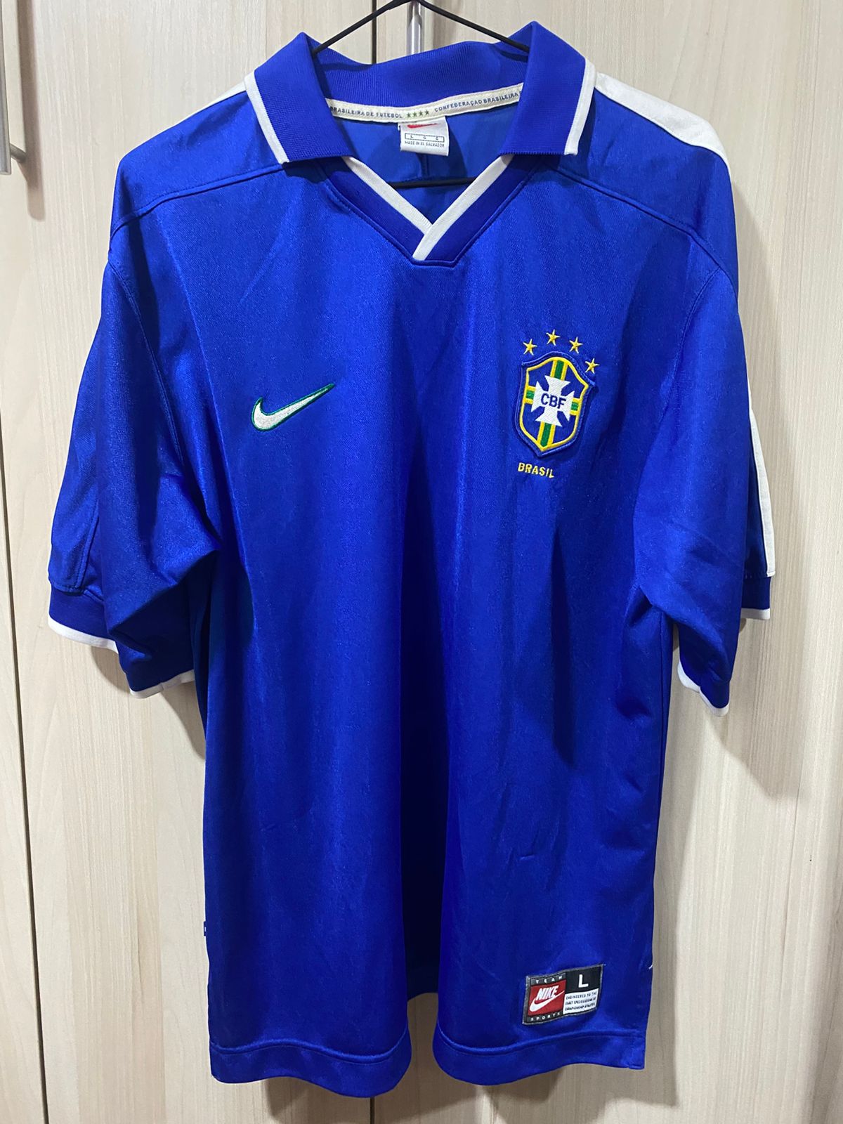 Camisa Seleção Brasileira 1997 - Modelo Raro e Original