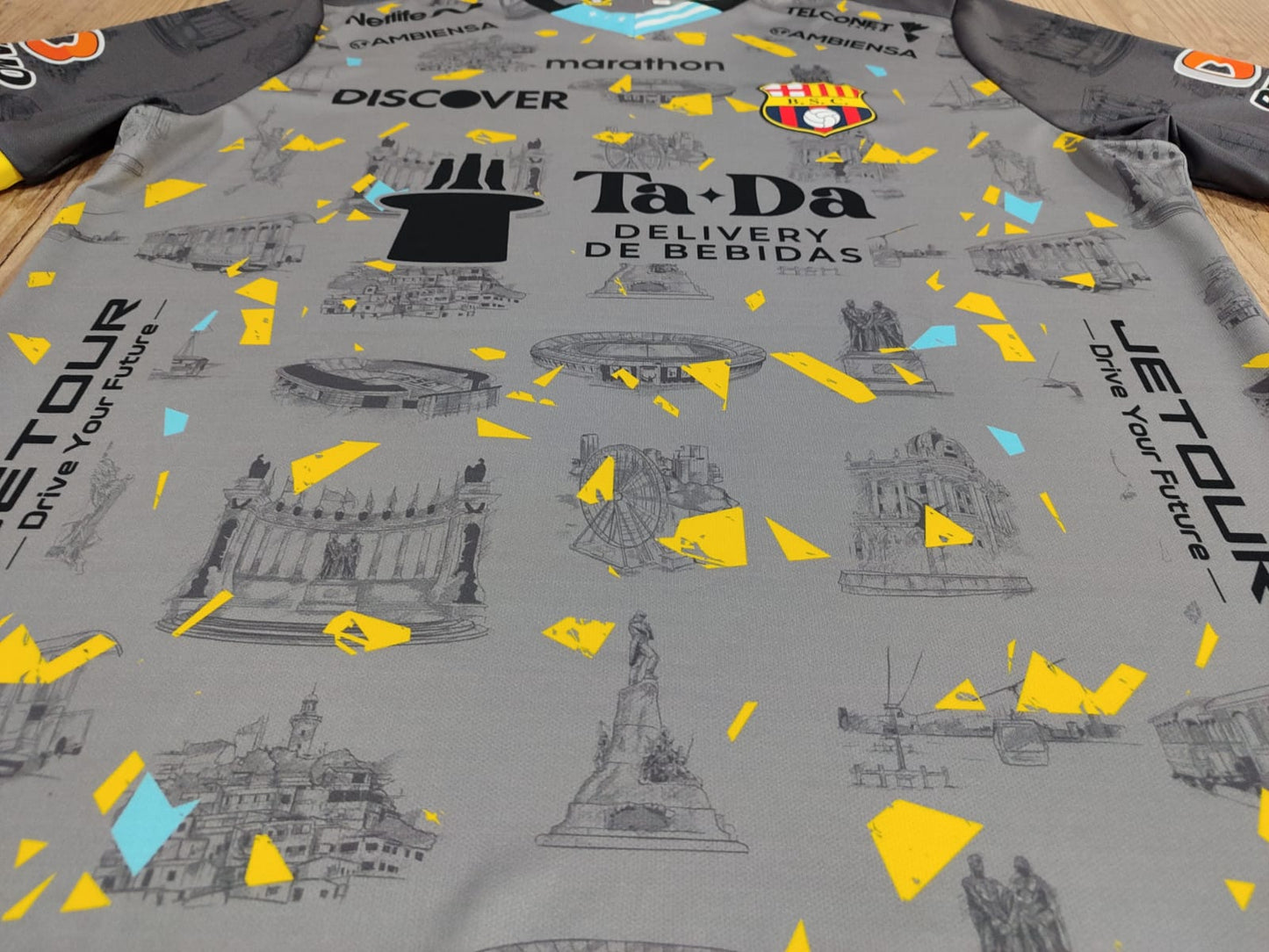 Camiseta Comemorativa Barcelona SC - Festas de Independência de Guayaquil GG