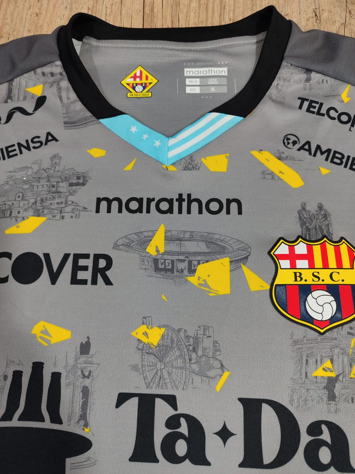 Camiseta Comemorativa Barcelona SC - Festas de Independência de Guayaquil GG