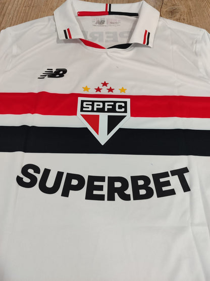 Camisa Home São Paulo FC 2024 - Versão Jogador Masculina