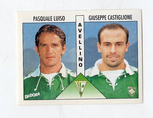 Espetacular Camisa do Avellino - Itália - 1995/1996 Mangas Longas