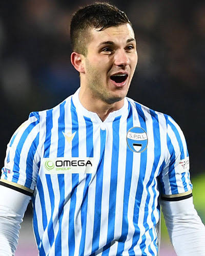 Rara Camisa do SPAL da Itália - Manga Longa