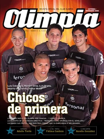 Olimpia - Paraguai - Away - 2009 - usada em jogo