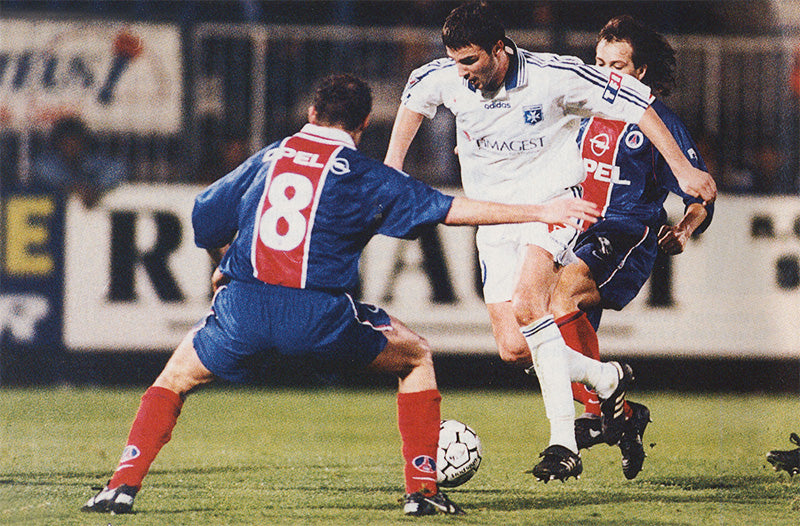 Espetacular Camisa Clássica do Auxerre - Home - 1997/1998 - França